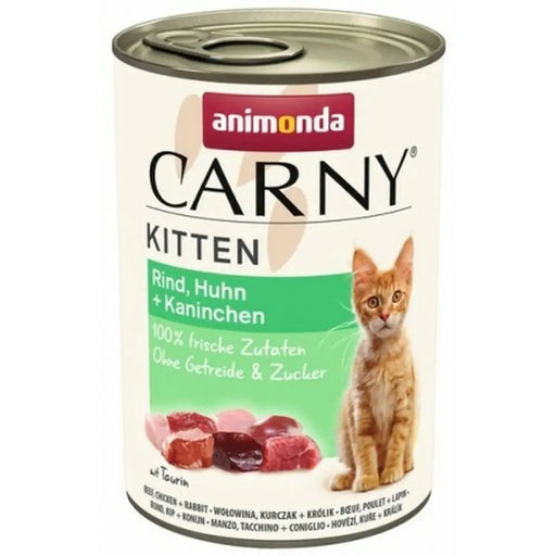 Cat food Animonda Carny Chicken Veal Rabbit 400 g - Хранене на домашни любимци<<<Домашни Животни<<<Дом