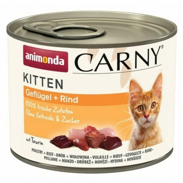 Cat food Animonda Carny Kitten Veal Birds 200 g - Хранене на домашни любимци<<<Домашни Животни<<<Дом