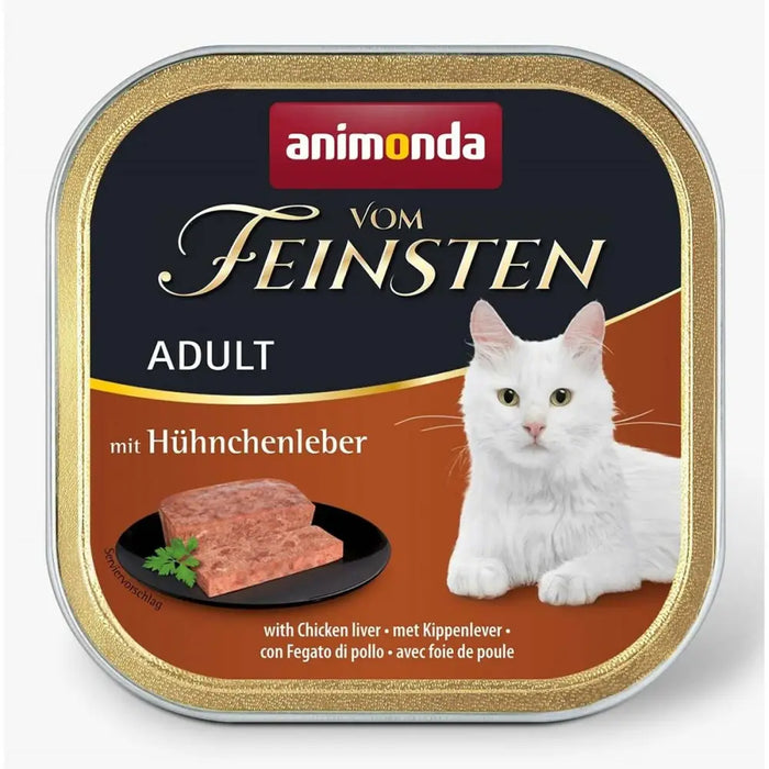 Cat food Animonda Vom Feinsten Chicken 100 g 100 L - Хранене на домашни любимци<<<Домашни Животни<<<Дом