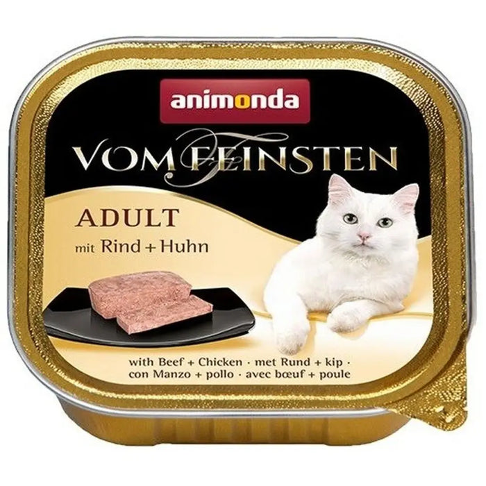 Cat food Animonda Vom Feinsten Chicken Veal 100 g 100 L - Хранене на домашни любимци<<<Домашни Животни<<<Дом