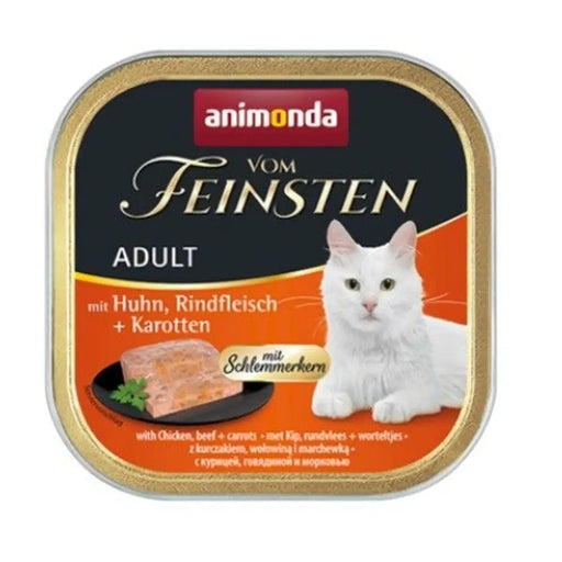 Cat food Animonda Vom Feinsten Chicken Veal 100 g 100 L - Хранене на домашни любимци<<<Домашни Животни<<<Дом