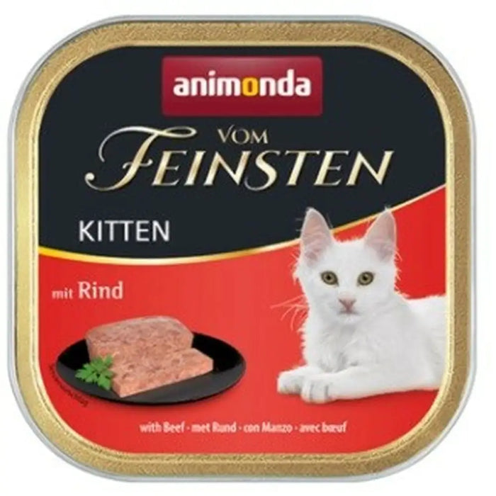 Cat food Animonda Vom Feinsten Veal 100 g 100 L - Хранене на домашни любимци<<<Домашни Животни<<<Дом