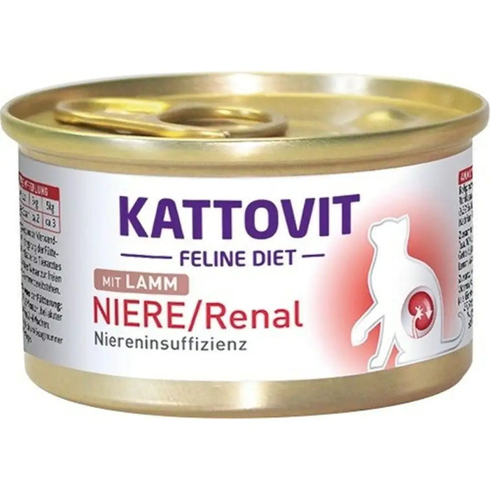 Cat food Kattovit Niere/Renal Lamb 85 g - Хранене на домашни любимци<<<Домашни Животни<<<Дом Градина<<<BigBuy&&&Wet