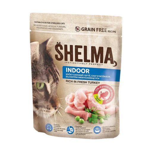 Cat food Shelma Turkey 750 g - Хранене на домашни любимци<<<Домашни Животни<<<Дом Градина<<<BigBuy&&&Dry