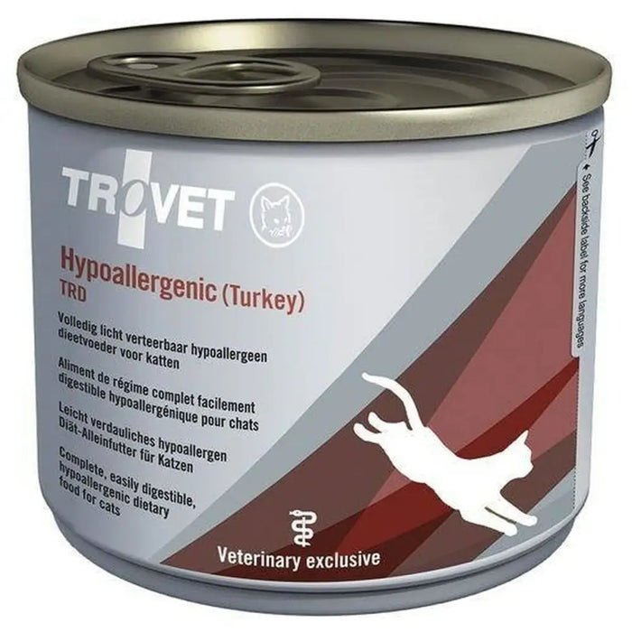 Cat food Trovet Hypoallergenic TRD Turkey 200 g - Хранене на домашни любимци<<<Домашни Животни<<<Дом