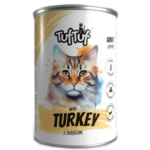 Cat food Tuftuf Turkey 400 g - Хранене на домашни любимци<<<Домашни Животни<<<Дом Градина<<<BigBuy&&&Wet