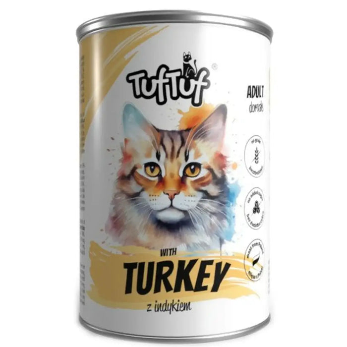Cat food Tuftuf Turkey 400 g - Хранене на домашни любимци<<<Домашни Животни<<<Дом Градина<<<BigBuy&&&Wet