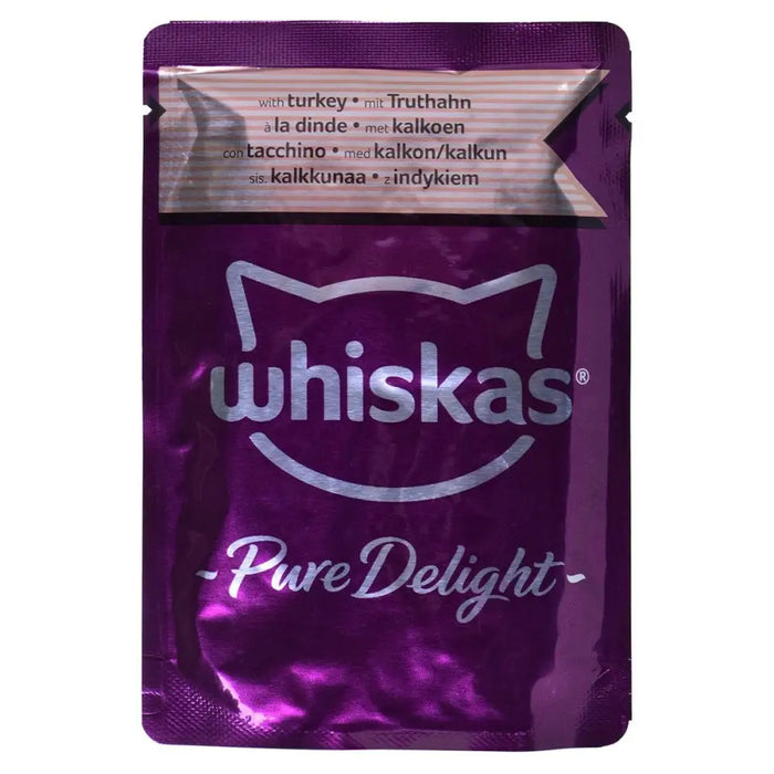 Cat food Whiskas Pure Delight Chicken Turkey Duck Birds 40 x 85 g - Хранене на домашни любимци<<<Домашни Животни<<<Дом