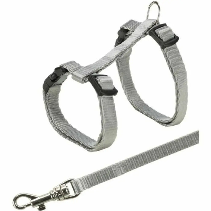 Cat Harness Trixie Grey - Домашни Животни<<<Дом Градина<<<BigBuy&&&Пътуване и разходки<<<Домашни Животни<<<Дом