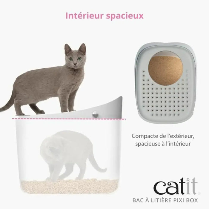 Cat Litter Box Catit Pixi Box 52 x 41 x 47,5 cm Plastic - Играчки<<<Домашни Животни<<<Дом Градина<<<BigBuy