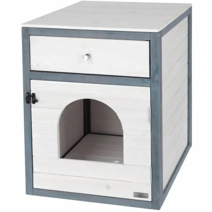 Cat Litter Box Kerbl Blue White Plastic - Домашни Животни<<<Дом Градина<<<BigBuy&&&Играчки<<<Домашни Животни<<<Дом