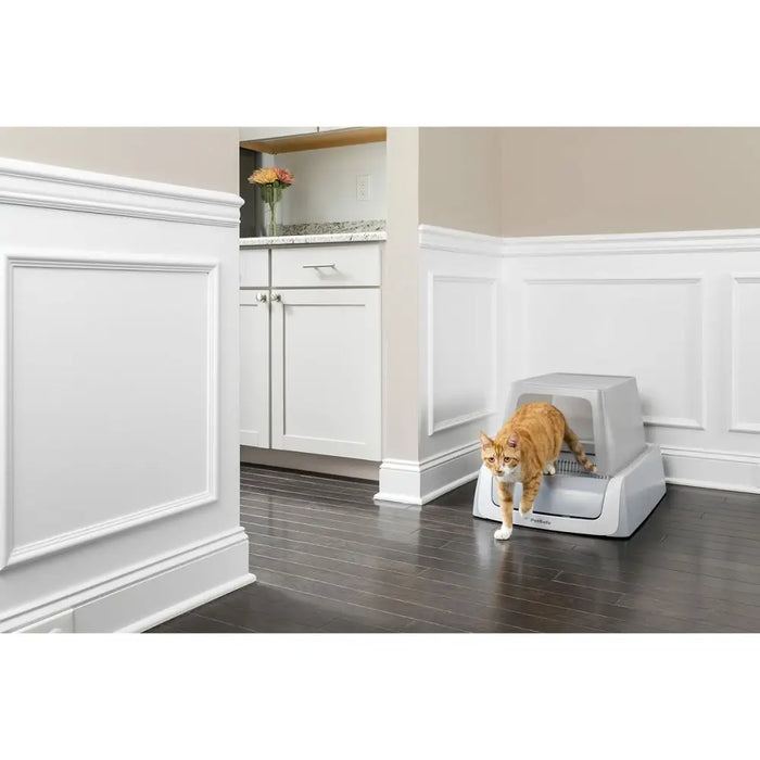Cat Litter Box PetSafe Self-cleaning 15 x 70 x 48,5 cm White Plastic - Домашни Животни<<<Дом