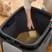 Cat Litter Box Rotho Biala XL anthracite Anthracite Plastic - Играчки<<<Домашни Животни<<<Дом Градина<<<BigBuy&&&Litter