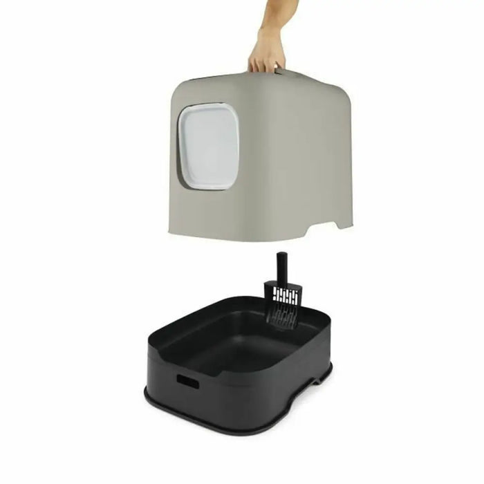 Cat Litter Box Rotho CAPUCCINO Plastic Beige - Играчки<<<Домашни Животни<<<Дом Градина<<<BigBuy&&&Litter