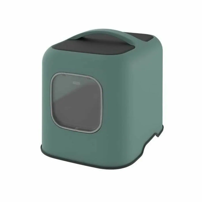 Cat Litter Box Rotho My Pet MISTLETOE Green Plastic - Домашни Животни<<<Дом Градина<<<BigBuy&&&Играчки<<<Домашни