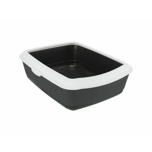 Cat Litter Box Trixie Classic White Dark grey Plastic 37 × 15 × 47 cm - Домашни Животни<<<Дом