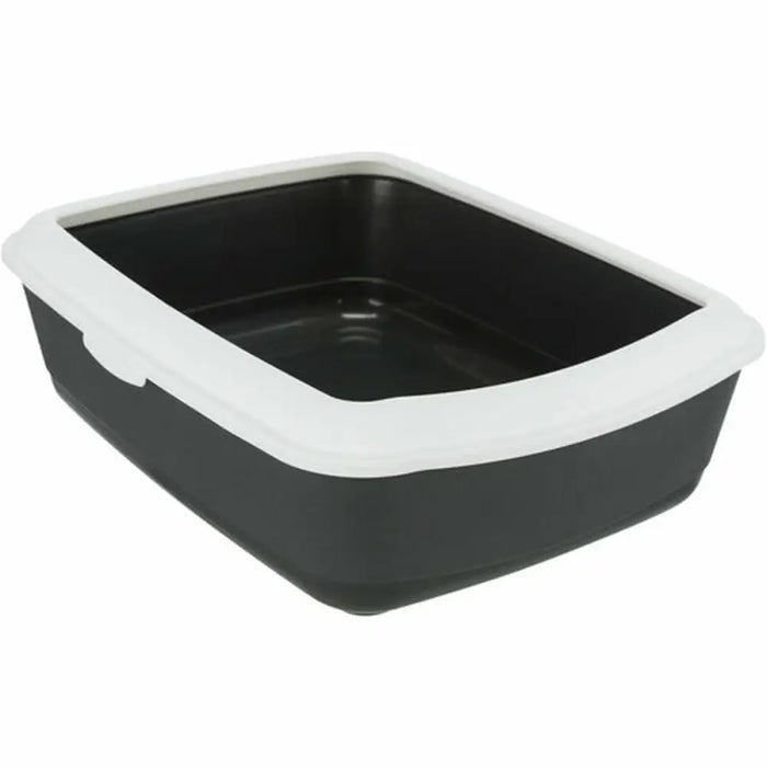 Cat Litter Box Trixie Classic White Dark grey Plastic 37 × 15 × 47 cm - Домашни Животни<<<Дом