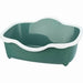 Cat Litter Box Trixie Davio White Green Plastic 56 x 26 x 39 cm - Домашни Животни<<<Дом