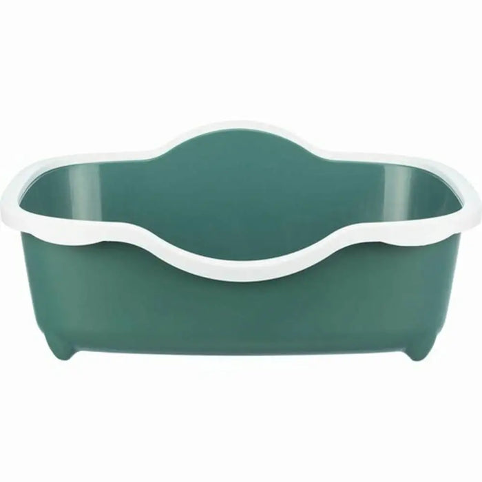 Cat Litter Box Trixie Davio White Green Plastic 56 x 26 x 39 cm - Домашни Животни<<<Дом