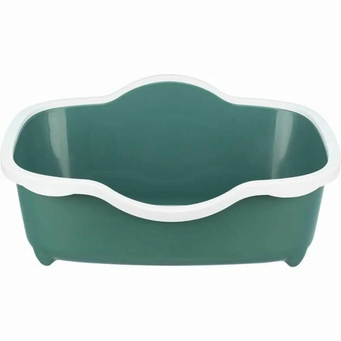 Cat Litter Box Trixie Davio White Green Plastic 56 x 26 x 39 cm - Домашни Животни<<<Дом