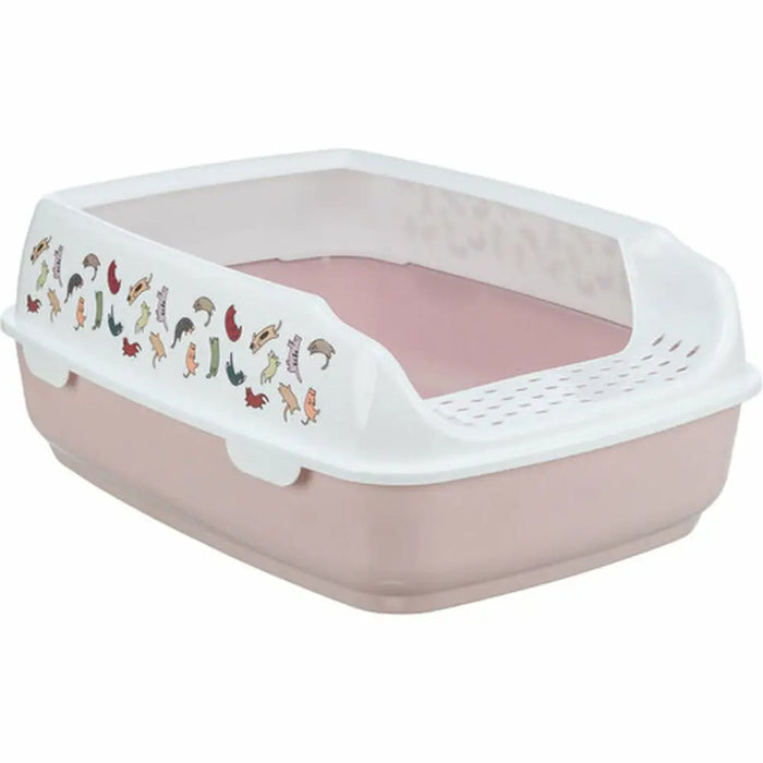 Cat Litter Box Trixie Delio White Lilac Plastic 38 × 20 × 50 cm - Домашни Животни<<<Дом