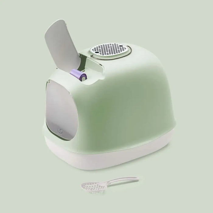 Cat Litter Box United Pets Green polypropylene 40 x 50 cm - Домашни Животни<<<Дом Градина<<<BigBuy&&&Играчки<<<Домашни