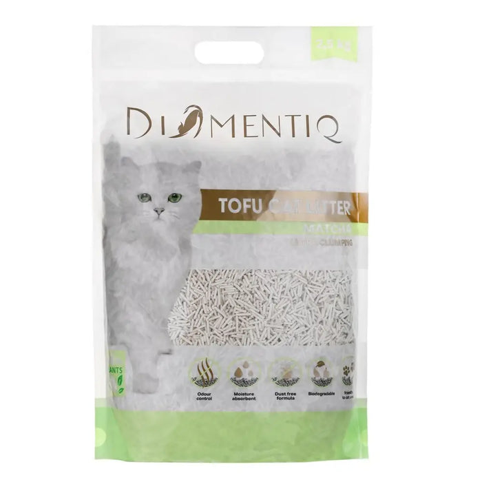 Cat Litter Diamentiq Tofu 2,5 kg - Здраве и хигиена<<<Домашни Животни<<<Дом Градина<<<BigBuy&&&GritDLK-ZWI<<<For
