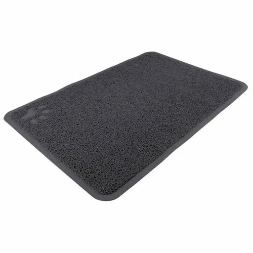 Cat Litter Tray Mat Trixie Anthracite PVC 40 × 60 cm - Домашни Животни<<<Дом Градина<<<BigBuy&&&Здраве и