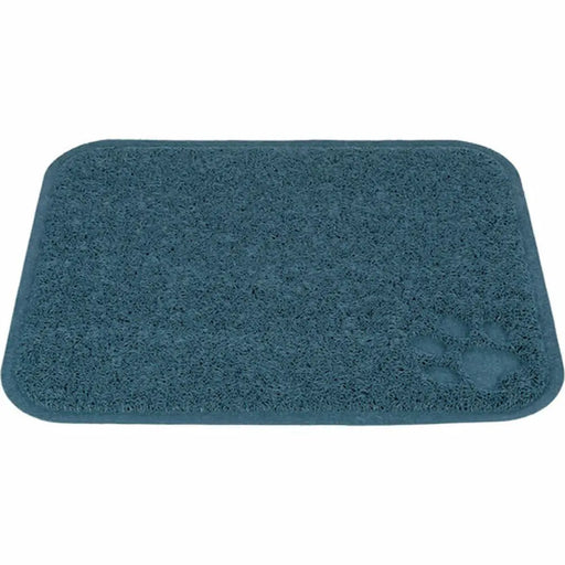 Cat Litter Tray Mat Trixie Blue PVC 37 × 45 cm - Домашни Животни<<<Дом Градина<<<BigBuy&&&Здраве и хигиена<<<Домашни