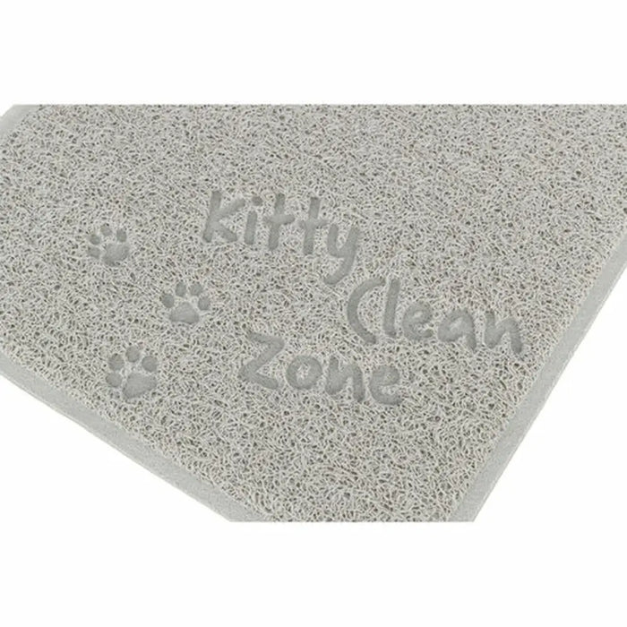 Cat Litter Tray Mat Trixie Light grey PVC 37 × 45 cm Sandpit - Домашни Животни<<<Дом Градина<<<BigBuy&&&Здраве и