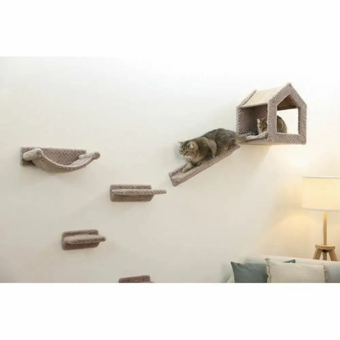 Cat scratching post Kerbl MONTE BALDO Grey (6 Units) - Домашни Животни<<<Дом Градина<<<BigBuy&&&Здраве и