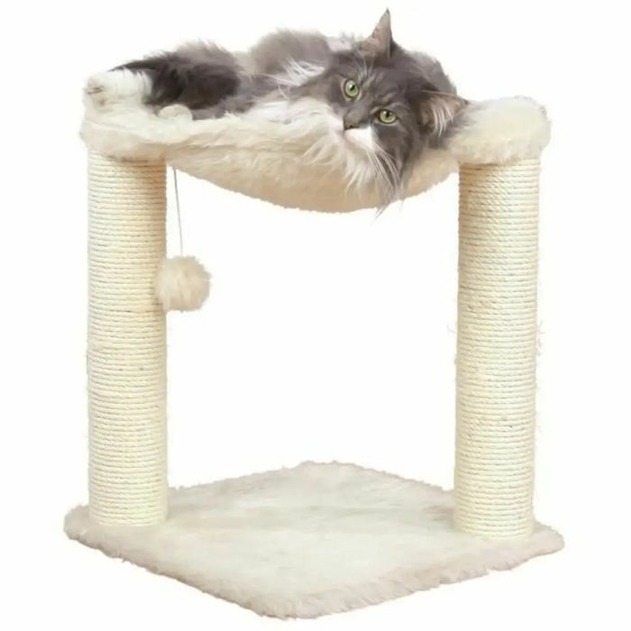 Cat scratching post Trixie Baza Cream Wood Sisal 50 cm - Домашни Животни<<<Дом Градина<<<BigBuy&&&Здраве и