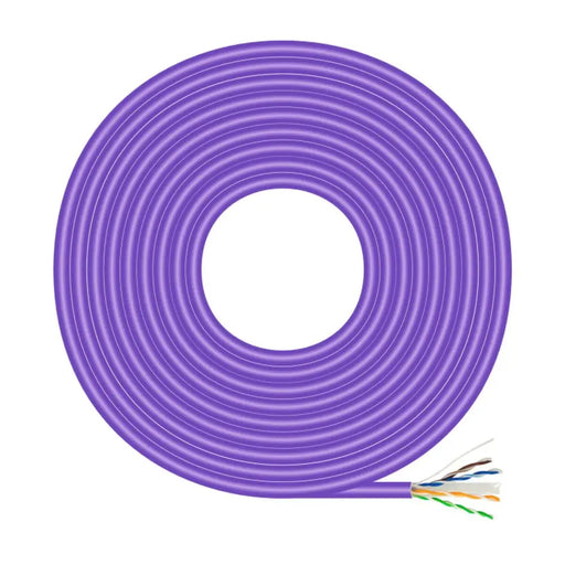 Category 6 Hard UTP RJ45 Cable Aisens A135-0748 Violet 305 m - Компютър Кабели и адаптери<<<Компютри|