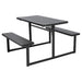 CATERING SET TABLE WITH TWO BENCHES HDPE GARDEN STAR HD-10760 - Комплекти<<<Градински мебели<<<Градина<<<Praktiker