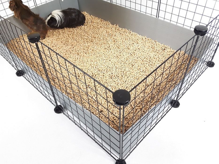 C&C Modular cage 3x2 110x75 cm guinea pig, hedgehog, black