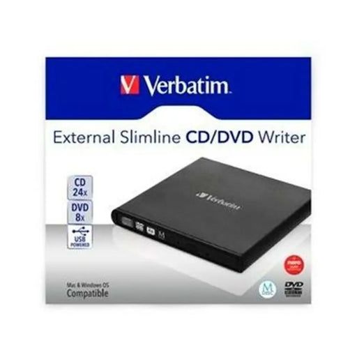 CD/DVD Reader Verbatim SLIMLINE (4 Units) - Електроника Телевизори<<<Компютри| Електроника<<<BigBuy&&&DVD / Blu-Ray