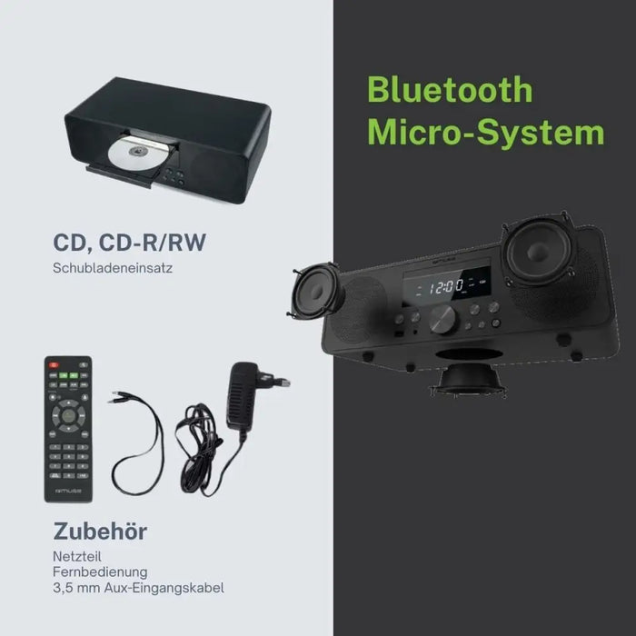 CD Radio Muse M880FBC 80W - Електроника Звук<<<Компютри| Електроника<<<BigBuy&&&Музикално оборудване<<<Електроника