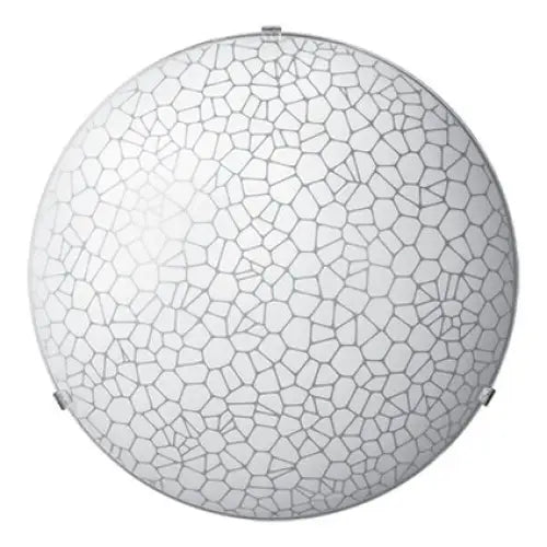 CEILING 1XH27 F30CM WHITE MAT LIGHTSTYLE CRAX - Плафони<<<Вътрешно осветление<<<Мебели и