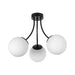 CEILING 3XE27 BLACK LIGHTSTYLE RIO - Плафони<<<Вътрешно осветление<<<Мебели и интериор<<<Praktiker&&&Плафони<<<Вътрешно
