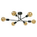 CEILING 6XE27 LIGHTSTYLE COMPASS - Плафони<<<Вътрешно осветление<<<Мебели и интериор<<<Praktiker&&&Плафони<<<Вътрешно
