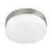 CEILING LAMP 2XE27 28CM IP44 SATIN NICKEL LIGHTEX PAMELA - Влагозащитени осветителни тела<<<Външно
