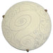 CEILING LAMP 60W F30 ECRUE LIGHTSTYLE WIND - Плафони<<<Вътрешно осветление<<<Мебели и