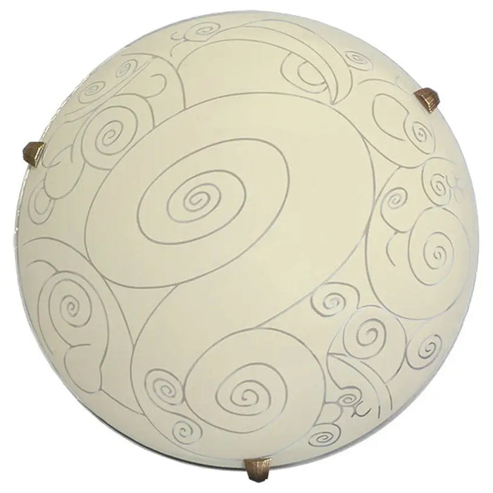 CEILING LAMP 60W F40 ECRUE LIGHTSTYLE WIND - Плафони<<<Вътрешно осветление<<<Мебели и