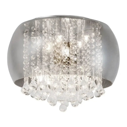 CEILING LAMP 6XG9 MAX 40W CHROME RABALUX NINELLE - Плафони<<<Вътрешно осветление<<<Осветление<<<Praktiker