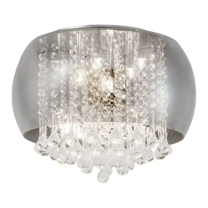 CEILING LAMP 6XG9 MAX 40W CHROME RABALUX NINELLE - Плафони<<<Вътрешно осветление<<<Осветление<<<Praktiker