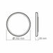 CEILING LAMP CIRCLE VL-DL3R-184B 18W/4K/BK VIDEX - Диодни тела за бита<<<Източници на светлина<<<AmperelB2B