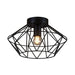 CEILING LAMP E27 BLACK VIVALUX FRODO - Спотове<<<Вътрешно осветление<<<Мебели и