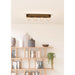 CEILING LAMP E27 QUAD BLACK/WOOD EGLO LAYHA - Плафони<<<Вътрешно осветление<<<Мебели и