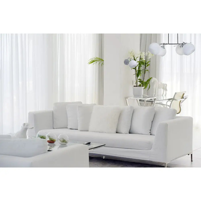 Ceiling Light Activejet AJE-IRMA 5P White Black Silver Metal 40 W 50,9 x 28 x 46 cm - Лампи<<<Декорация и