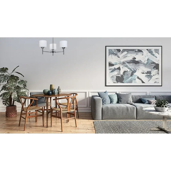 Ceiling Light Activejet AJE-MIRA 3P White Silver Metal 40 W - Лампи<<<Декорация и Осветление<<<Дом